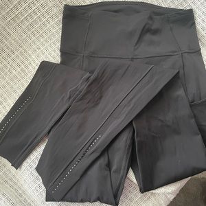 Lululemon Fast and Free 31” Black Leggings